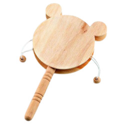 Ξύλινη μπομπονιέρα τυμπανάκι αρκουδάκι ΜΠΟΝ187 Ξύλινη μπομπονιέρα τυμπανάκι αρκουδάκι ΜΠΟΝ187