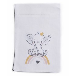 Πουγγί εκτυπωμένο ελεφαντάκι σε ουράνιο τόξο ΜΠΟΝ163 Πουγγί εκτυπωμένο ελεφαντάκι σε ουράνιο τόξο ΜΠΟΝ163