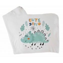 Πάνες αγκαλιάς πικέ με εκτύπωση της επιλογής σας και με όνομα ΠΑΝ110