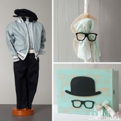 Πακέτο βάπτισης "Little Man" Μάκης Τσέλιος ΠΑ128 Πακέτο βάπτισης "Little Man" Μάκης Τσέλιος ΠΑ128