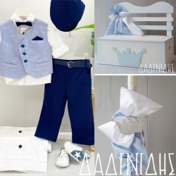 Πακέτο βάπτισης "σιέλ κορώνα" Guy Laroche ΠΑ130 Πακέτο βάπτισης "σιέλ κορώνα" Guy Laroche ΠΑ130