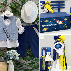 Πακέτο βάπτισης "Διάστημα-αστροναύτης" Guy Laroche ΠΑ166 Πακέτο βάπτισης "Διάστημα-αστροναύτης" Guy Laroche ΠΑ166