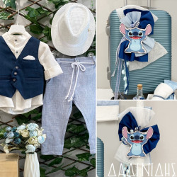 Πακέτο βάπτισης "Stitch" Guy Laroche ΠΑ245 Πακέτο βάπτισης "Stitch" Guy Laroche ΠΑ245