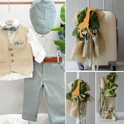 Πακέτο βάπτισης "Ζούγκλα-καμηλοπάρδαλη" Guy Laroche ΠΑ113 Πακέτο βάπτισης "Ζούγκλα-καμηλοπάρδαλη" Guy Laroche ΠΑ113