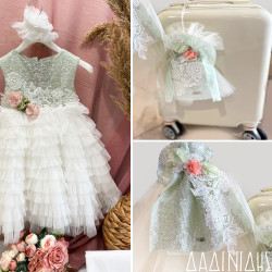 Πακέτο βάπτισης "Βεραμάν παγιέτες" Guy Laroche ΠΚ212 Πακέτο βάπτισης "Βεραμάν παγιέτες" Guy Laroche ΠΚ212