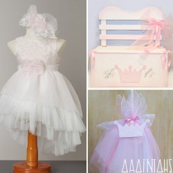 Πακέτο βάπτισης "παγκάκι κορώνα" Μάκης Τσέλιος ΠΚ130 Πακέτο βάπτισης "παγκάκι κορώνα" Μάκης Τσέλιος ΠΚ130