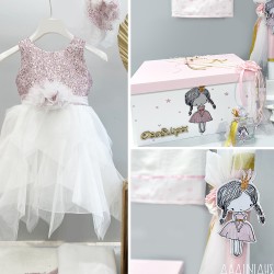 Πακέτο βάπτισης "Πριγκίπισσα" Guy Laroche ΠΚ112 Πακέτο βάπτισης "Πριγκίπισσα" Guy Laroche ΠΚ112