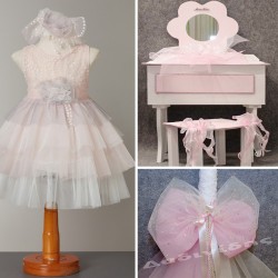 Πακέτο βάπτισης "Μπουντουάρ ροζ" Μάκης Τσέλιος ΠΚ131 Πακέτο βάπτισης "Μπουντουάρ ροζ" Μάκης Τσέλιος ΠΚ131