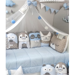 Πάντα Tiny Friends σιελ Baby Star ΠΑΝ147 Πάντα Tiny Friends σιελ Baby Star ΠΑΝ147