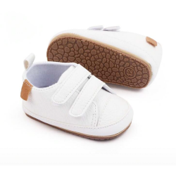 Παπουτσάκι βρεφικό λευκό ΠΑΑ649