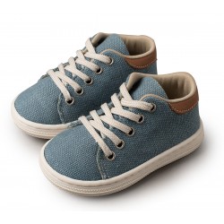 Παπουτσάκι βάπτισης Babywalker Bs3029 σιελ ΠΑΑ142 Παπουτσάκι βάπτισης Babywalker Bs3029 σιελ ΠΑΑ142