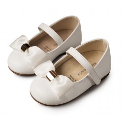 Παπουτσάκι βάπτισης Babywalker Bs3537 λευκό ΠΑΚ216