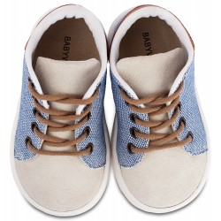 Παπουτσάκι βάπτισης Babywalker Bs3073 σιελ ΠΑΑ126 Παπουτσάκι βάπτισης Babywalker Bs3073 σιελ ΠΑΑ126