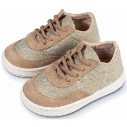 Παπουτσάκι βάπτισης Babywalker Bs3077 μπεζ ΠΑΑ236 Παπουτσάκι βάπτισης Babywalker Bs3077 μπεζ ΠΑΑ236