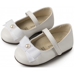 Παπουτσάκι βάπτισης Babywalker Bs3500 λευκό ΠΑΚ238