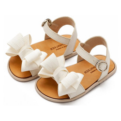 Παπουτσάκι βάπτισης Babywalker Bs3592 εκρού ΠΑΚ233