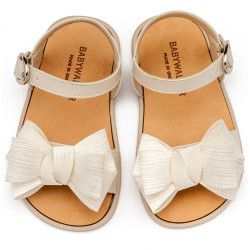 Παπουτσάκι βάπτισης Babywalker Bs3592 εκρού ΠΑΚ233