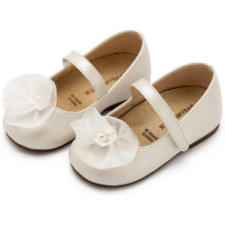 Παπουτσάκι βάπτισης Babywalker Bs3593 εκρού ΠΑΚ303
