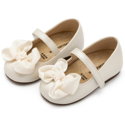 Παπουτσάκι βάπτισης Babywalker Bs3595 εκρού ΠΑΚ305