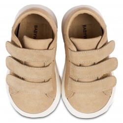 Παπουτσάκι βάπτισης Babywalker Bw4254 μπεζ ΠΑΑ143 Παπουτσάκι βάπτισης Babywalker Bw4254 μπεζ ΠΑΑ143