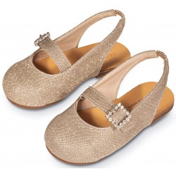 Παπουτσάκι βάπτισης Babywalker Bw4819 πλατίνα ΠΑΚ249