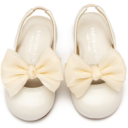 Παπουτσάκι βάπτισης Babywalker Bw4852 εκρού ΠΑΚ321 Παπουτσάκι βάπτισης Babywalker Bw4852 εκρού ΠΑΚ321