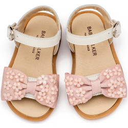 Παπουτσάκι βάπτισης Babywalker Bw4854 εκρού-ροζ ΠΑΚ327 Παπουτσάκι βάπτισης Babywalker Bw4854 εκρού-ροζ ΠΑΚ327