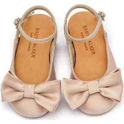 Παπουτσάκι βάπτισης Babywalker Bw4855 μπεζ ΠΑΚ253