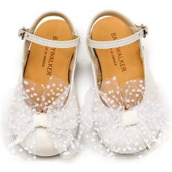 Παπουτσάκι βάπτισης Babywalker Bw4859 λευκό ΠΑΚ318 Παπουτσάκι βάπτισης Babywalker Bw4859 λευκό ΠΑΚ318