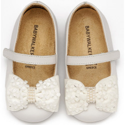 Παπουτσάκι βάπτισης Babywalker Bw4862 λευκό ΠΑΚ257