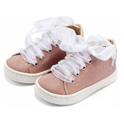 Παπουτσάκι βάπτισης Babywalker Bw4864 ροζ ΠΑΚ323 Παπουτσάκι βάπτισης Babywalker Bw4864 ροζ ΠΑΚ323