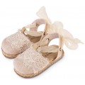 Παπουτσάκι βάπτισης Babywalker Exc5858 εκρού ΠΑΚ270