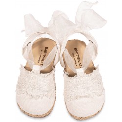 Παπουτσάκι βάπτισης Babywalker Exc5858 λευκό ΠΑΚ269