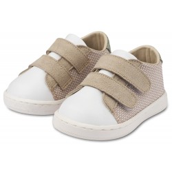 Παπουτσάκι βάπτισης Babywalker Pri2104 μπεζ ΠΑΑ120 Παπουτσάκι βάπτισης Babywalker Pri2104 μπεζ ΠΑΑ120