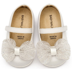 Παπουτσάκι βάπτισης Babywalker Pri2639 λευκό ΠΑΚ290
