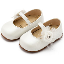 Παπουτσάκι βάπτισης Babywalker Pri2640 εκρού ΠΑΚ154