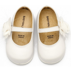 Παπουτσάκι βάπτισης Babywalker Pri2640 λευκό ΠΑΚ284