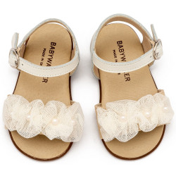 Παπουτσάκι βάπτισης Babywalker Pri2645 εκρού ΠΑΚ297