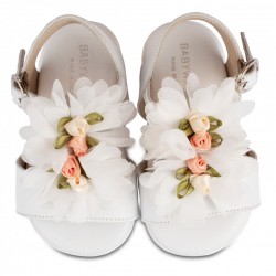 Παπουτσάκι βάπτισης Babywalker Pri2602 λευκό ΠΑΚ160