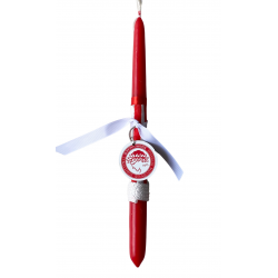 Πασχαλινή λαμπάδα "Μπρελόκ ΟΛΥΜΠΙΑΚΟΣ" ΔΒ192