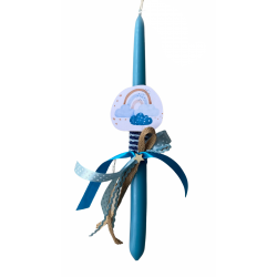 Πασχαλινή λαμπάδα "Ουράνιο τόξο" ΔΒ190