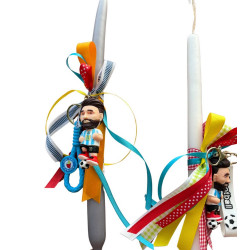 Πασχαλινή λαμπάδα "Μπρελόκ Messi" ΔΒ284