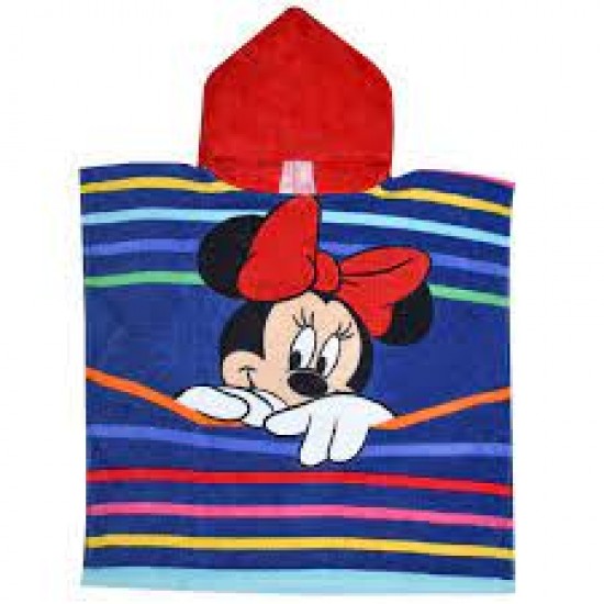ΠΟΝΤΣΟ MINNIE MOUSE ΜΠ202 ΠΟΝΤΣΟ MINNIE MOUSE ΜΠ202