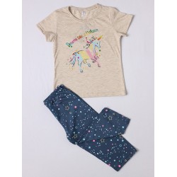 Πιτζάμα "Unicorn" Dreams 212501 Πιτζάμα "Unicorn" Dreams 212501