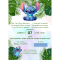 Προσκλητήριο βάπτισης "Stitch" ΠΡΟ133 Προσκλητήριο βάπτισης "Stitch" ΠΡΟ133