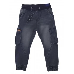 Παντελόνι τζιν με λάστιχο Funky 223-312101 Παντελόνι τζιν με λάστιχο Funky 223-312101