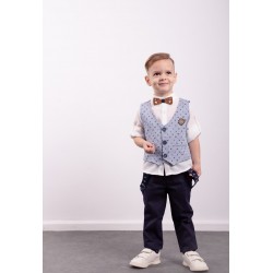 Σετ 3ων τεμαχίων με γιλέκο Hashtag 242840 Σετ 3ων τεμαχίων με γιλέκο Hashtag 242840