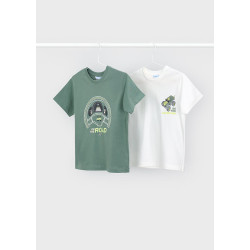 Σετ 2 μπλούζες κοντομάνικες Mayoral 3063