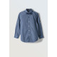 Πουκάμισο μπλε με παπιόν Hashtag 243748 Πουκάμισο μπλε με παπιόν Hashtag 243748