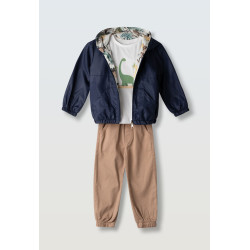 Σετ 3ων τεμαχίων με μπουφάν Hashtag 266816